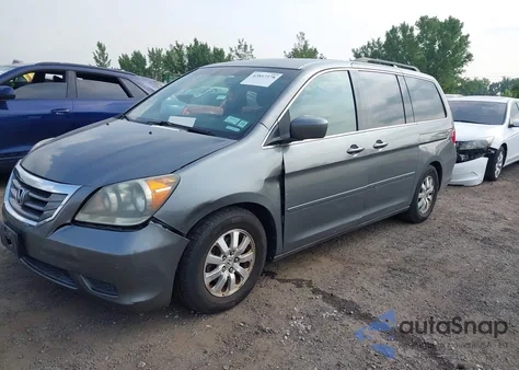 2009 Honda Odyssey Ex from USA, damaged, VIN 5FNRL38449B012271